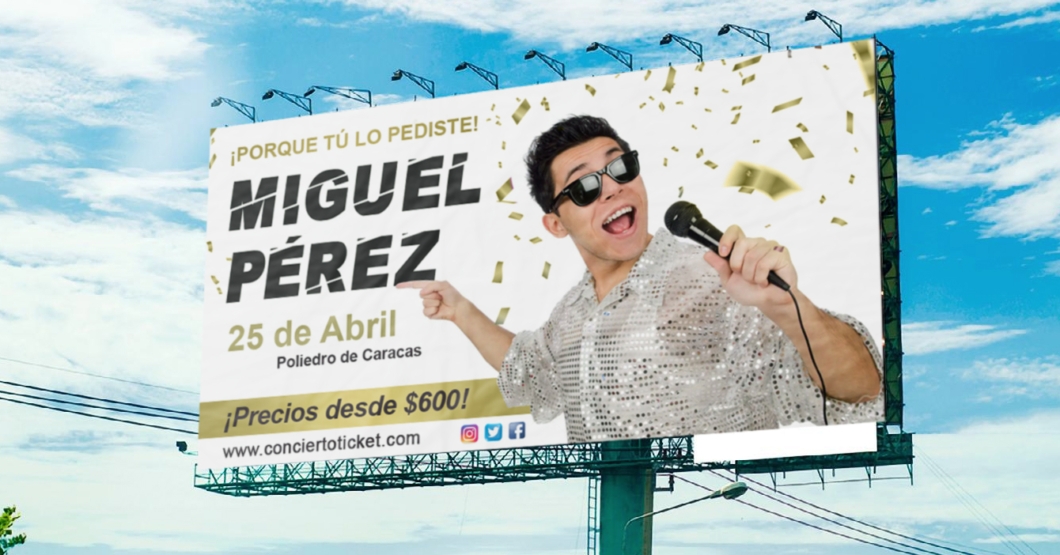 Artista que sacó primera canción ayer anuncia concierto a $600 la entrada