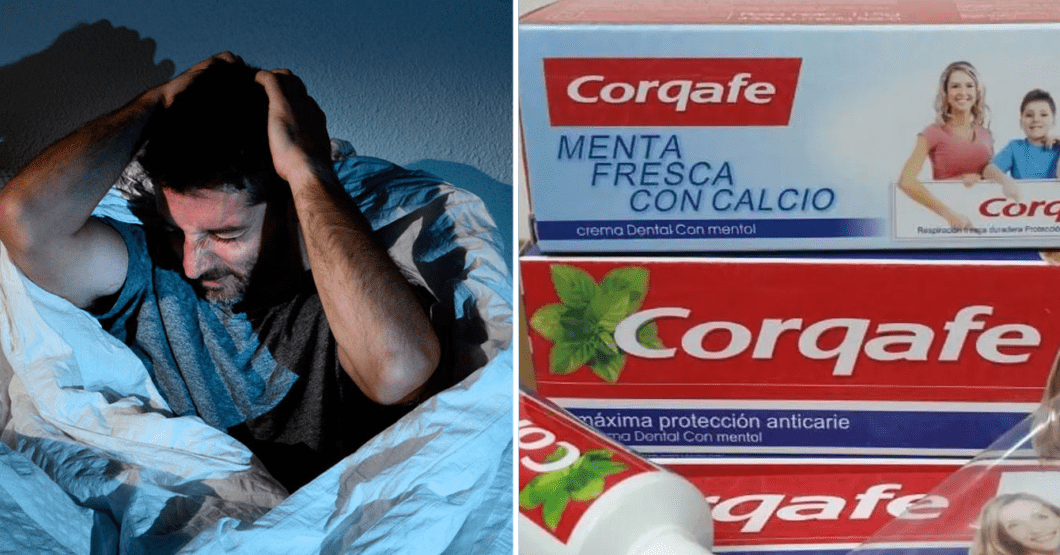 Joven despierta llorando otra vez porque soñó con la pasta dental Corqafe