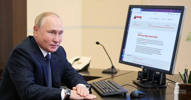Sanciones obligan a Putin a pedir el bono del Amor Mayor