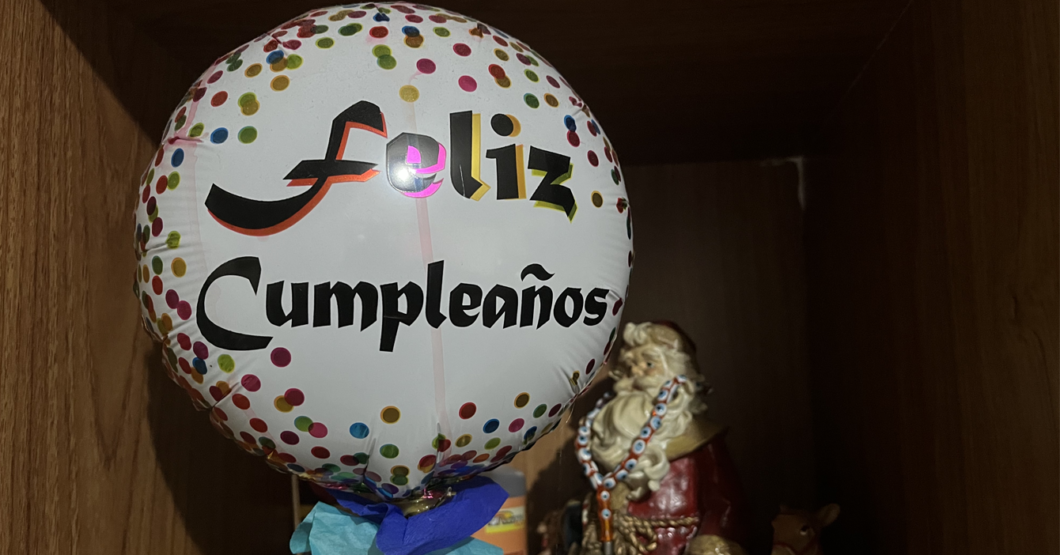 Globo 4 años Feliz Cumpleaños - Globofiesta