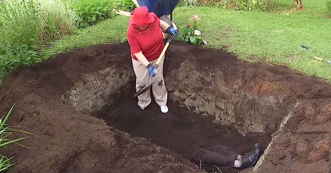 Familia descubre el verdadero secreto de la nonna: tenía 4 cuerpos enterrados en el patio