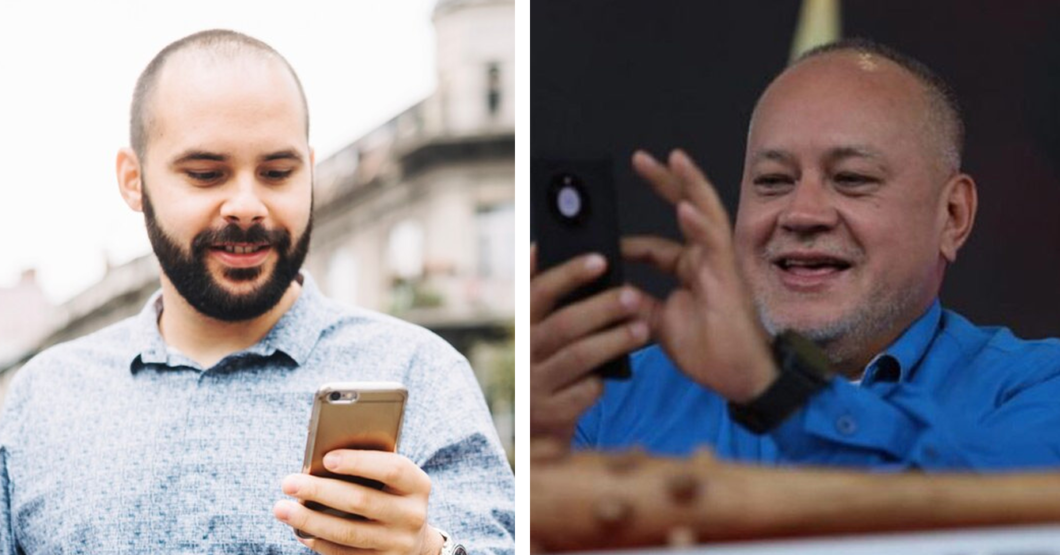 Joven que conoció al amor de su vida en VenApp estuvo hablando con Diosdado todo este tiempo