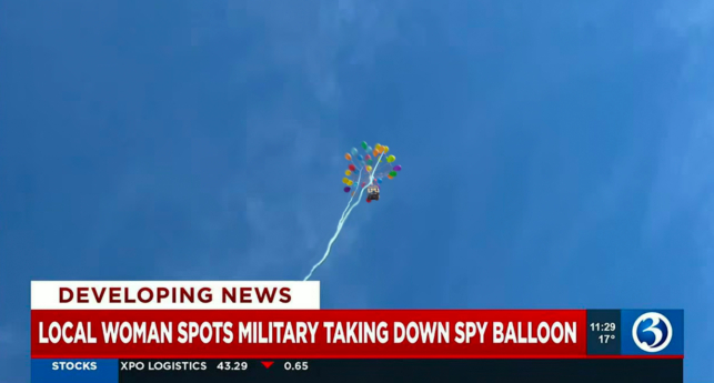 Estados Unidos derriba al viejito de UP tras confundirlo con globo chino