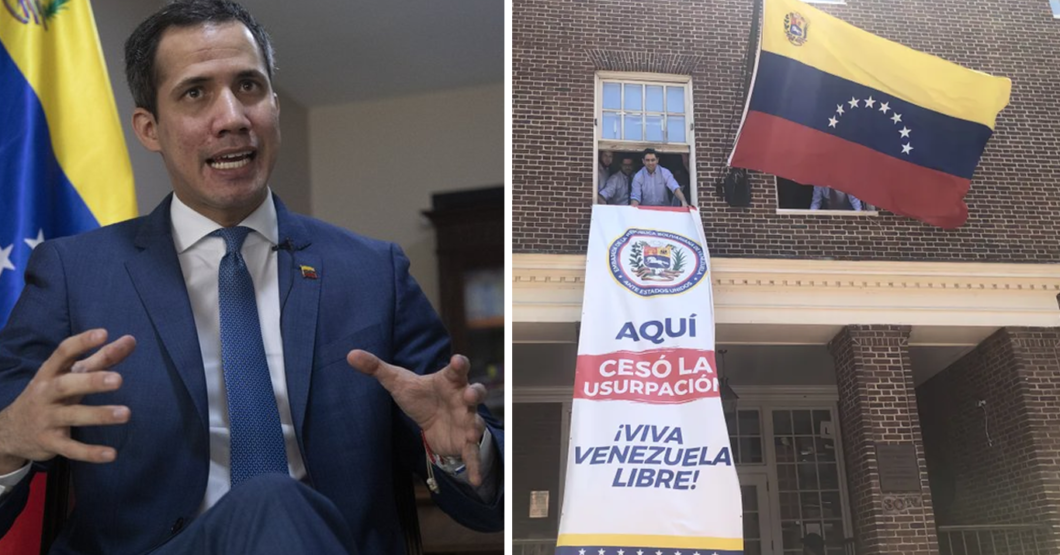 Guaidó asegura que le quitaron la embajada justo cuando ya de pana sí iba a hacer algo