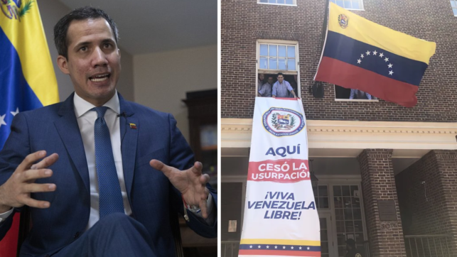 Guaidó asegura que le quitaron la embajada justo cuando ya de pana sí iba a hacer algo
