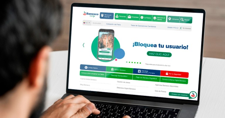 Banco estrena botón para bloquear tu usuario con un solo click