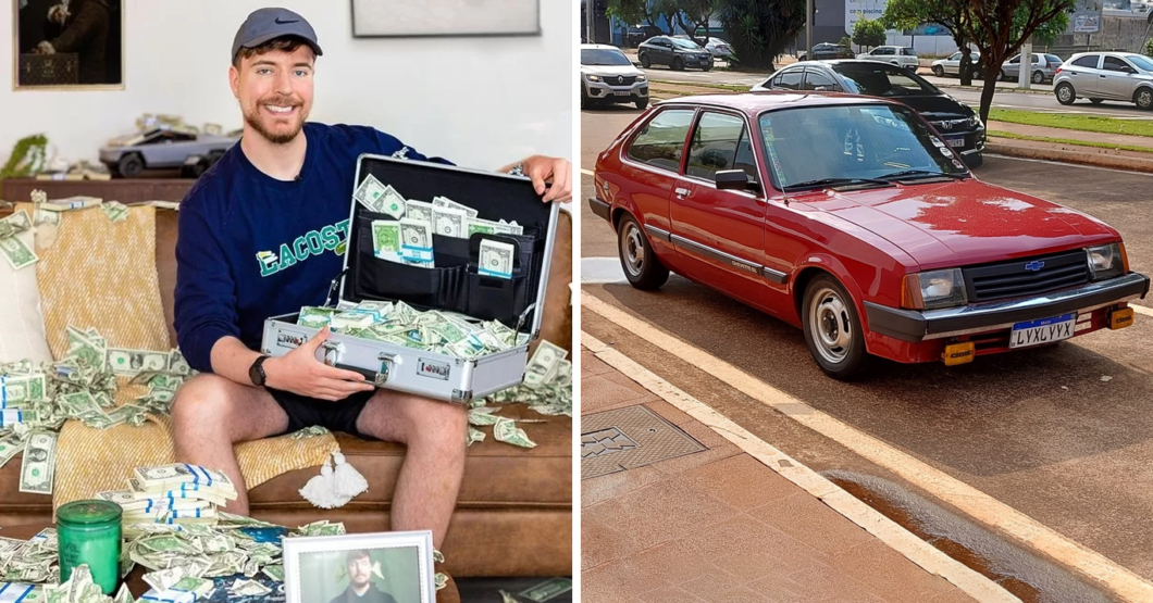 Joven participa en concurso de Mr. Beast con la esperanza de comprarse un carrito de 1983