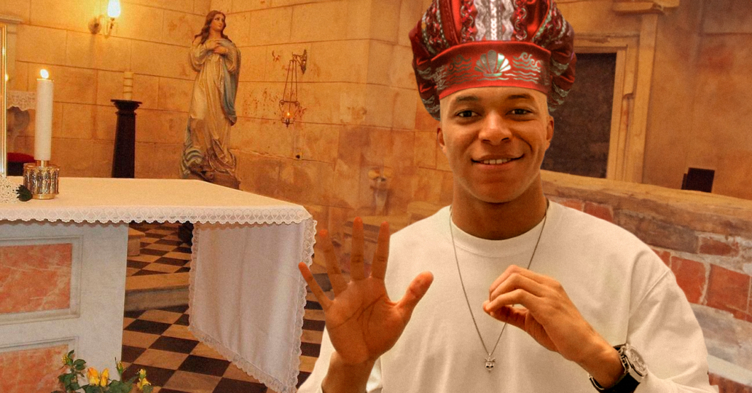 ¿Guiño al Madrid? Avistan a Mbappé en ritual santero