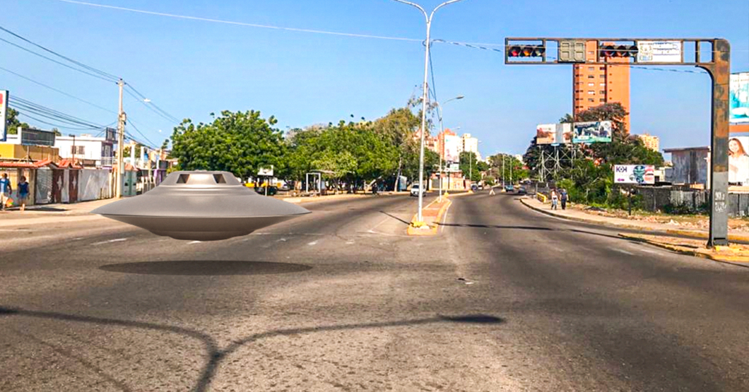 Aliens aterrizan en Maracaibo y llegan a la conclusión de que no hay vida en la tierra