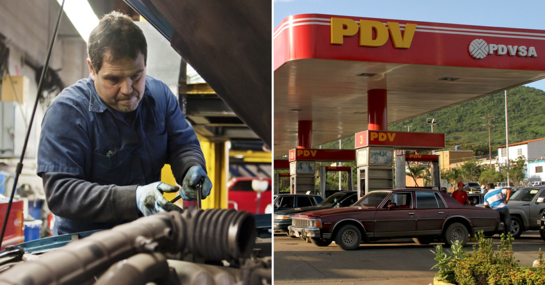 Mecánico recomienda darle omeprazol al carro antes de echar gasolina de PDVSA