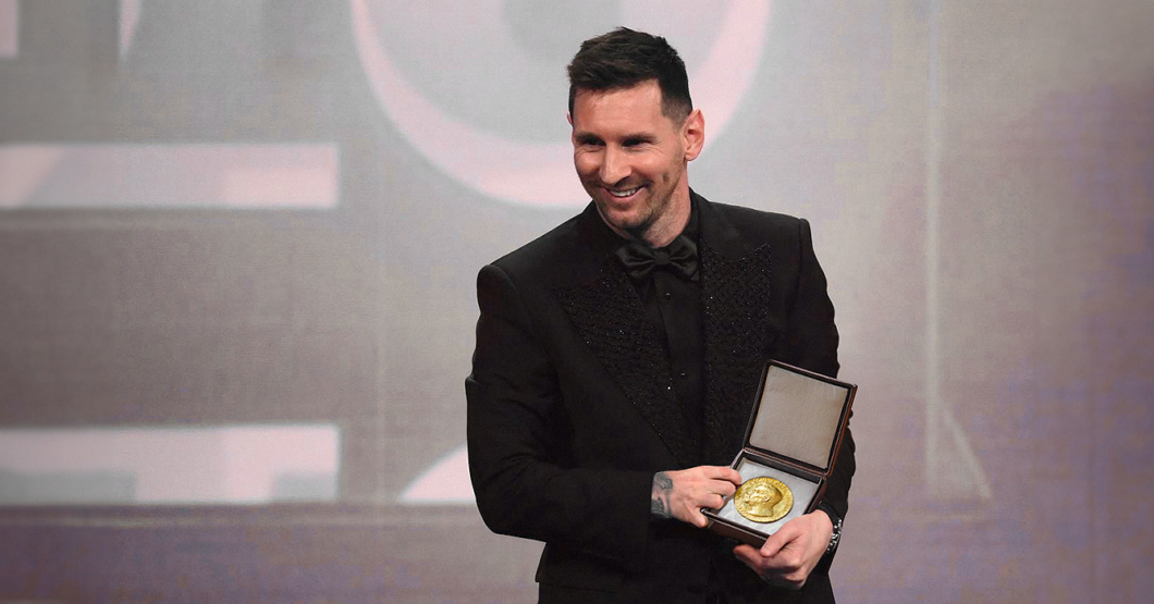 FIFA entrega premio Nobel de física a Messi