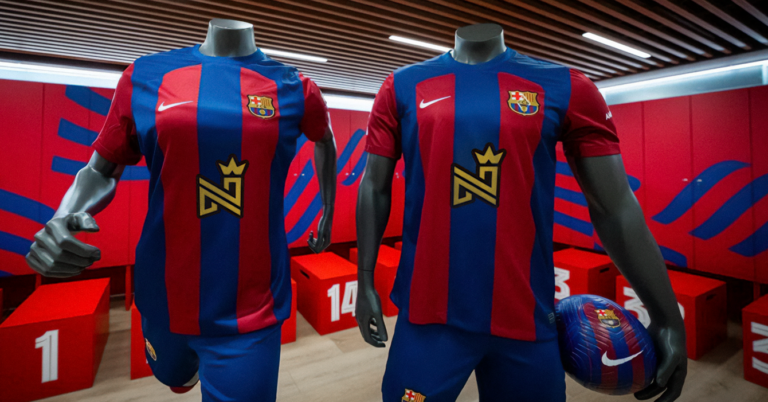 Jugadores del Barcelona se niegan a jugar usando camiseta con el logo de Nacho￼