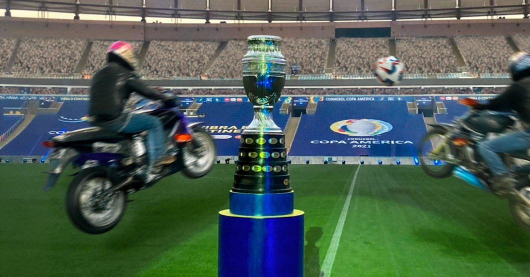 Tren de Aragua hace acto inaugural de la Copa América