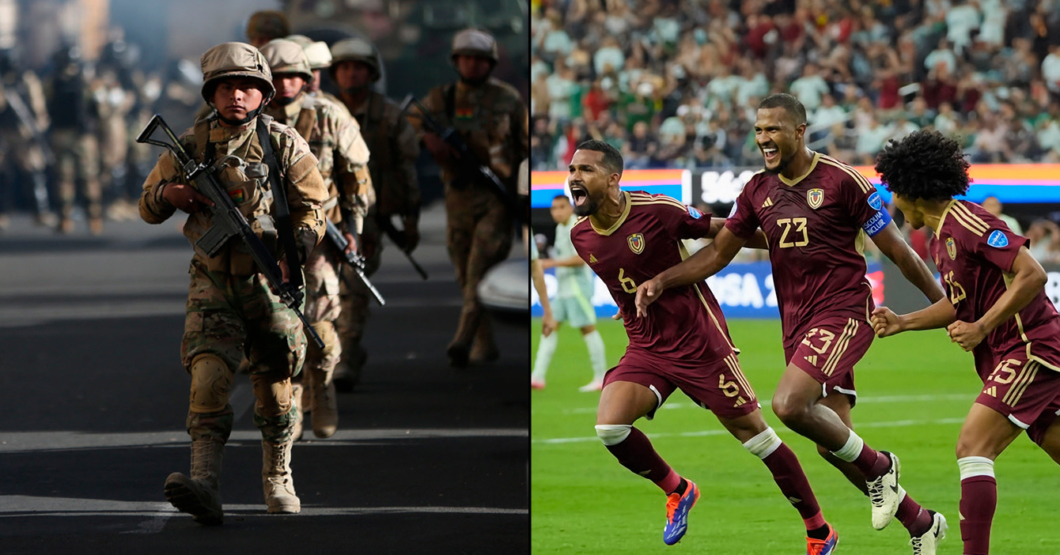 Golpe de estado en Bolivia es opacado por golazo de la Vinotinto ¡MANOOOOOOOO, TENGO FEEE!