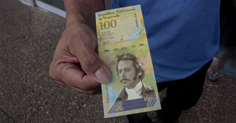 Fuerte devaluación obliga al BCV a lanzar billete de Bolívar de Roque Valero