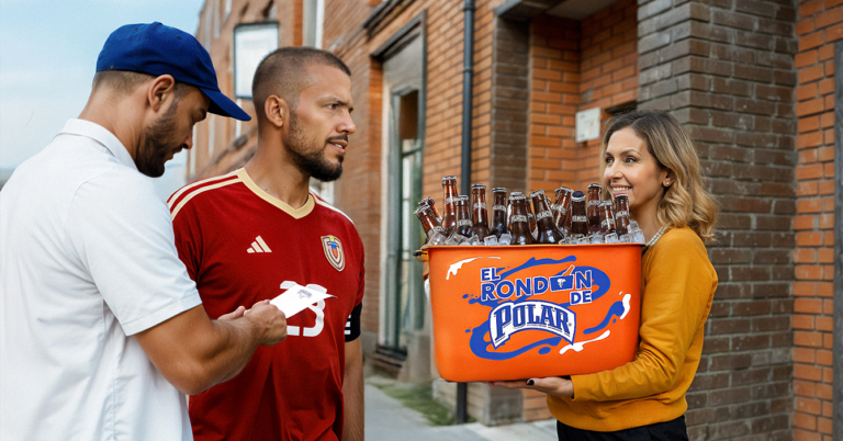 Señora pide Rondón de Polar por delivery con la esperanza de que le llegue el morenote de la Vinotinto