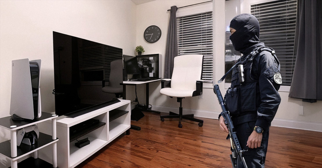 Agente del Sebin decomisa peligrosa Play 5 de apartamento de opositor