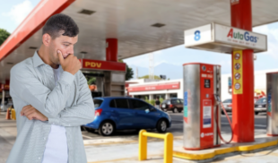 Posible aumento de la gasolina se convierte en la señal que necesitaba este joven para no echarle los perros a chama de Guarenas