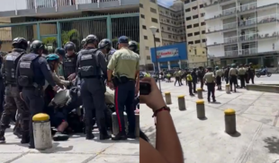 División de extorsión y secuestro de la PNB se enfrenta con la división antiextorsión y secuestro de la PNB