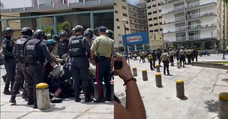 División de extorsión y secuestro de la PNB se enfrenta con la división antiextorsión y secuestro de la PNB