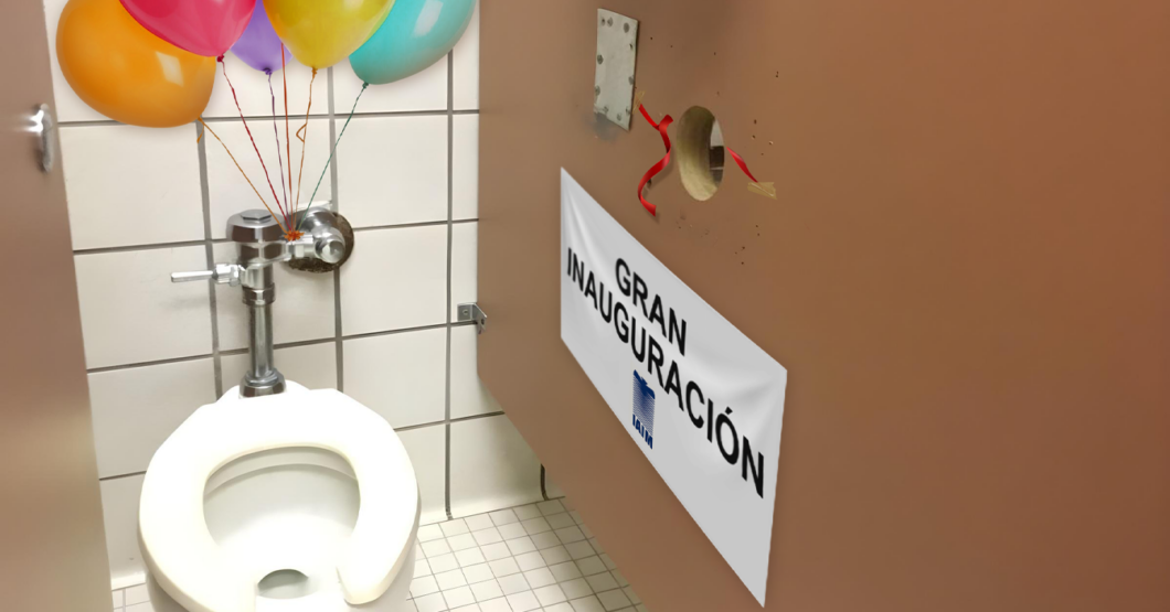 NO ES BERLÍN, ES VENEZUELA: Gobierno inaugura moderno gloryhole en aeropuerto de Maiquetía