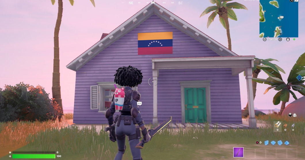 Jugadores de Fornite denuncian que hay venezolanos viviendo en las casas del mapa