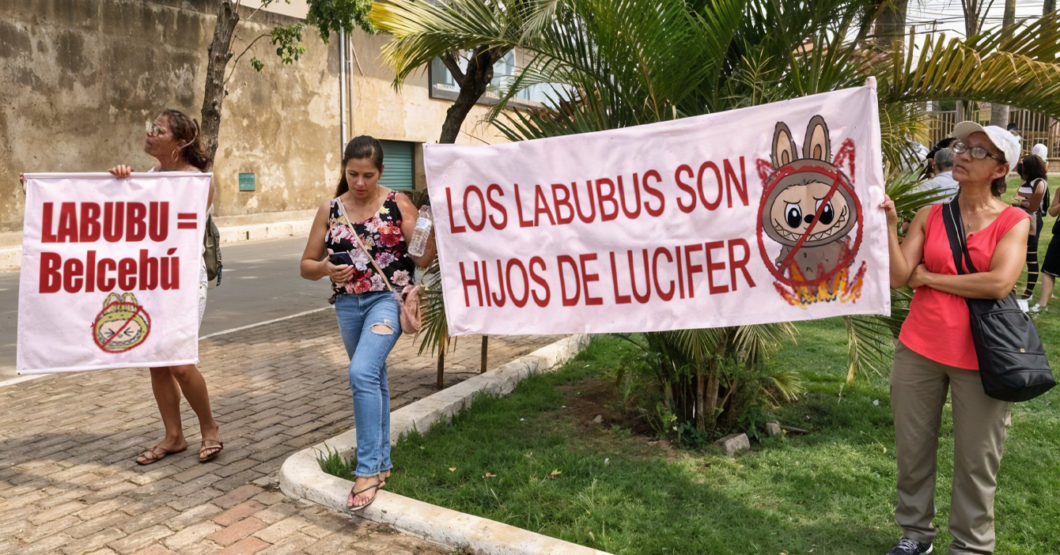 Mamás declaran Labubus como objetos del diablo tras ver precios en Amazon