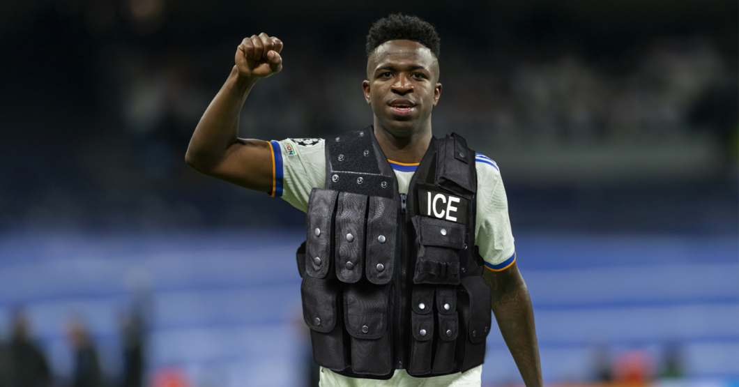 ICE contrata a Vinicius Jr. para capturar venezolanas