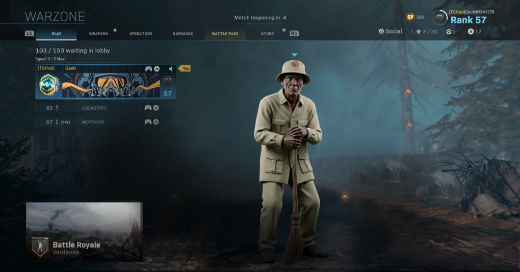Call Of Duty Warzone estrena nuevo skin de miliciano