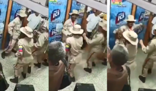 Milicia Bolivariana entrena en caso de que los gringos ataquen con miche