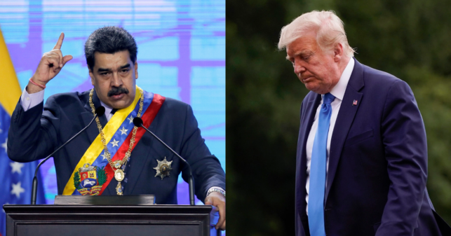 Maduro amenaza a Donald Trump con entregarle la nacionalidad venezolana