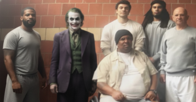 Sale a la luz foto de Luigi Mangione, Pollo Carvajal y el Guasón