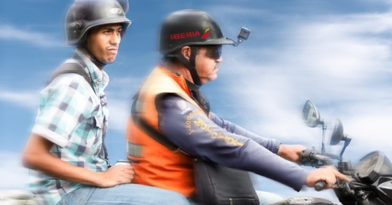 Iberia estrena línea de mototaxis Caracas-Madrid