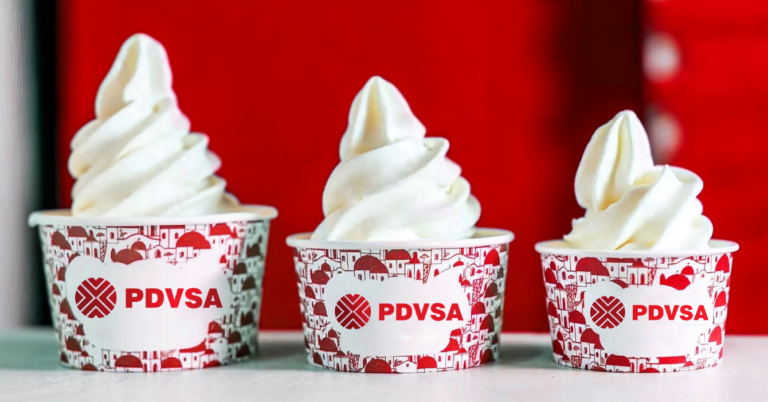 Bloqueo petrolero obliga PDVSA a incursionar en el rubro del helado de yogurt griego