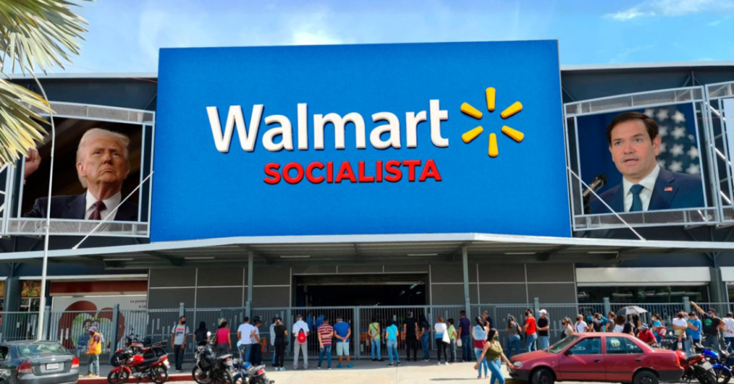 Chavistas inauguran el primer Walmart socialista en Maracay
