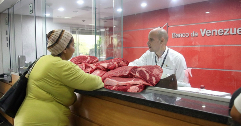 Banco de Venezuela permitirá abrir cuentas corrientes de bistec, molida y mechada