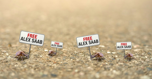Gorgojos del CLAP  salen a la calle a exigir la liberación de Alex Saab