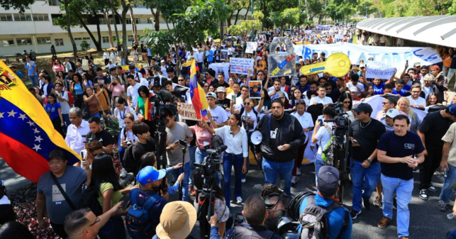 HISTÓRICO: Marcha por la libertad de los presos políticos no termina multiplicando los presos políticos