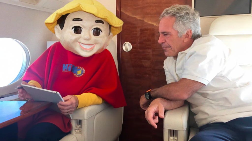 INSÓLITO: Nuevos documentos de Epstein revelan que muñeco del Kino Táchira viajó a la isla