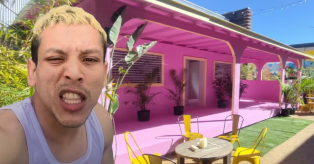 Leito Oficial le invade la casita a Bad Bunny