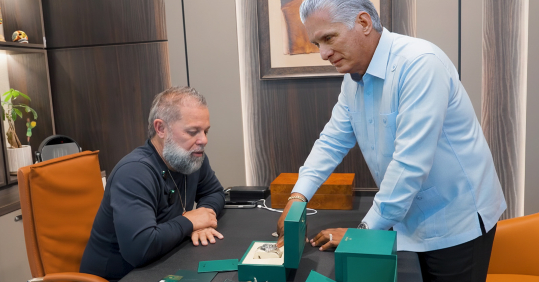 TRÁGICO: Díaz-Canel vende uno de sus Rolex para ver si Cuba llega a fin de mes