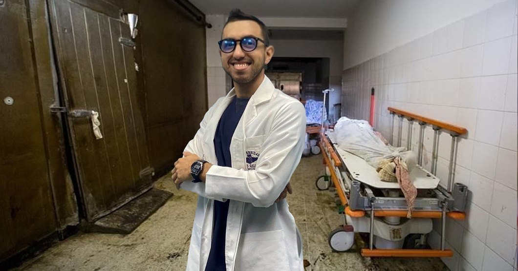 Estudiante de medicina venezolano ve The Pitt para relajarse