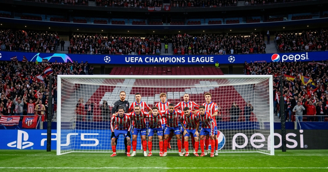 Simeone presenta la primera formación 11-0-0 en la historia de la Champions