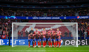 Simeone presenta la primera formación 11-0-0 en la historia de la Champions