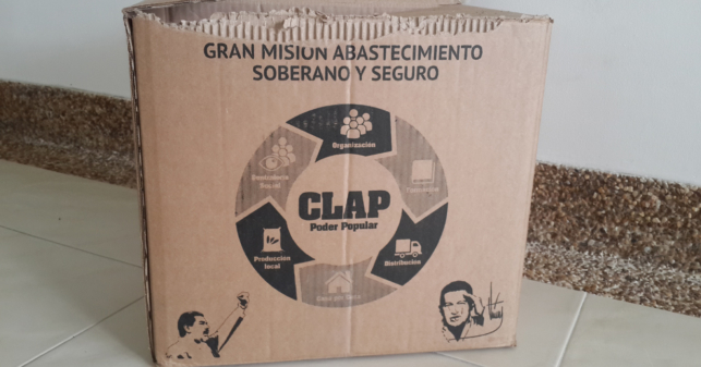 Delcy anuncia que el Clap ahora avendrá con comida