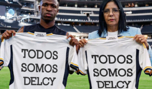 Vinicius Jr. se solidariza con Delcy