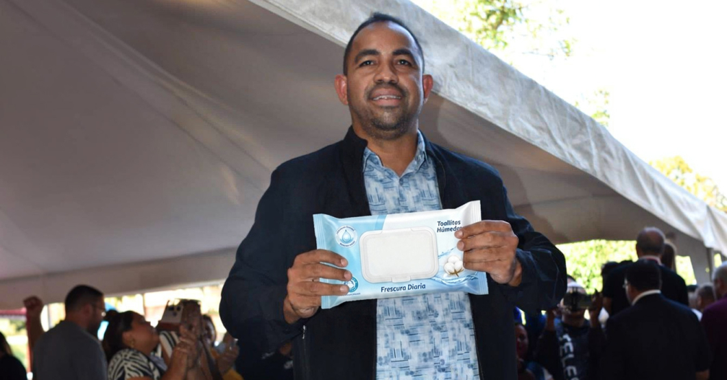 Gobierno combate crisis de agua enviando dos paquetes de toallitas húmedas a Cumaná
