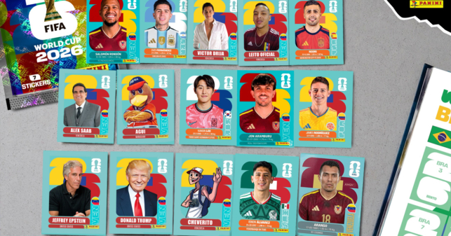 Panini lanza barajitas de la Vinotinto solo por joder