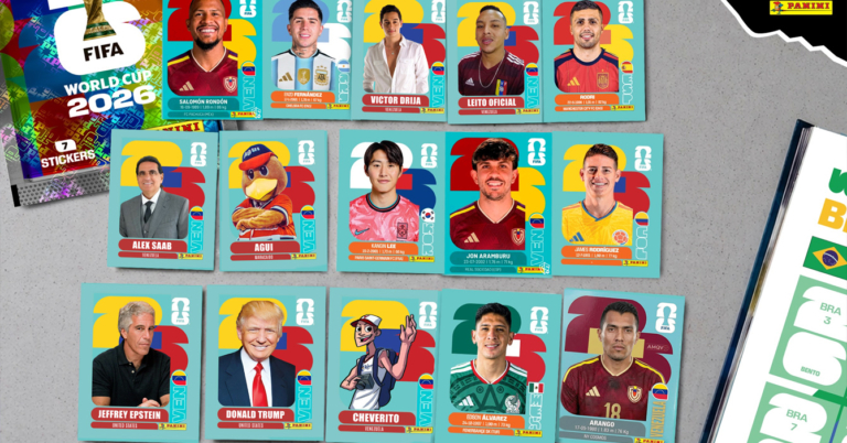 Panini lanza barajitas de la Vinotinto solo por joder