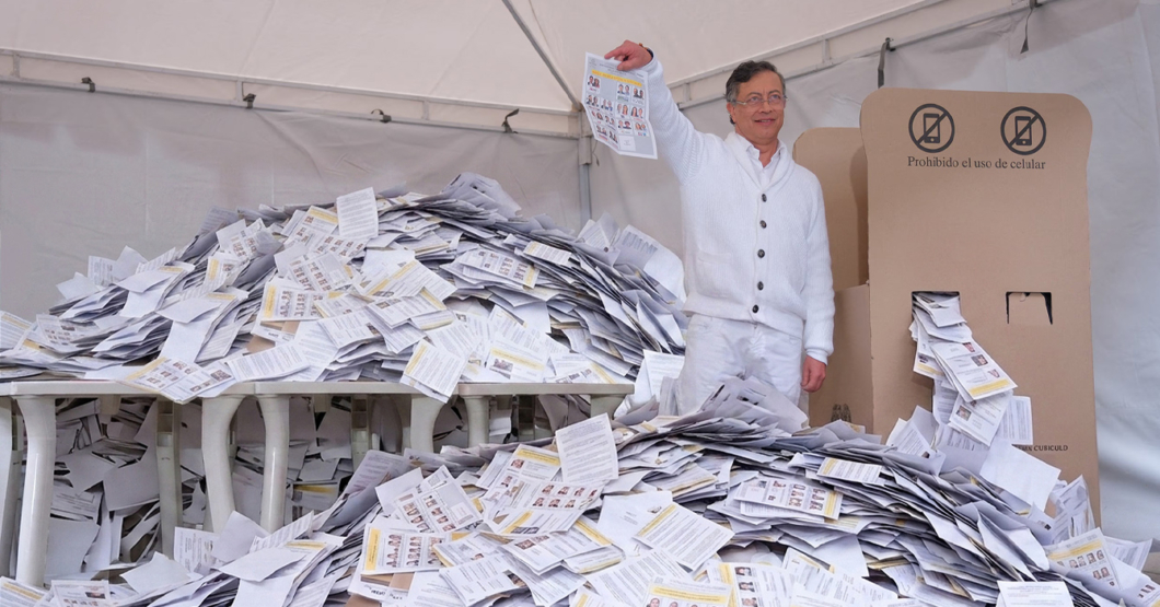 Petro denuncia que solo le contaron 1 de sus 243 mil votos por Cepeda